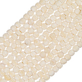 Bone Carved Round 6mm Antique Ivory 32/Str
