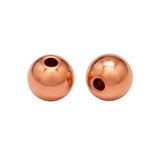 Hollow Metal Beads 5/16" Copper 100/pk
