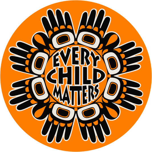 Epoxy Sticker Round 1" Every Child Matters 10/pk