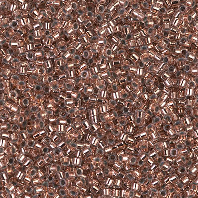 11/0 Delica Bead #0037 Copper Lined Crystal 5.2g