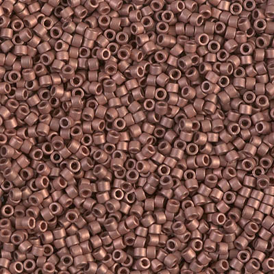11/0 Delica Bead #0340 Copper Matte 5.2g
