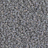 11/0 Delica Bead #0882 Grey AB Matte 5.2g