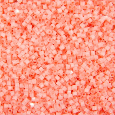 11/0 Delica Bead #1856 Silk Flamingo Inside Dyed 5.2g