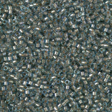 11/0 Delica Bead #2379 Fancy Lined Light Teal Silver 5.2g