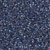 11/0 Delica Bead #2387 Fancy Lined Silver Grey 5.2g
