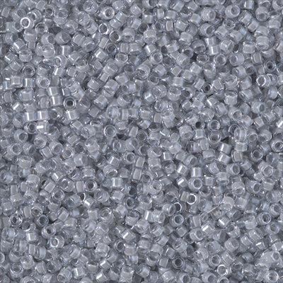 11/0 Delica Bead #2392 Fancy Lined Pale Grey 5.2g