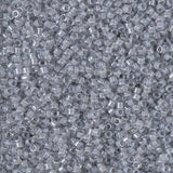 11/0 Delica Bead #2392 Fancy Lined Pale Grey 5.2g