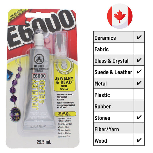 E6000 Jewelry & Bead Glue 29.5ml (1oz)