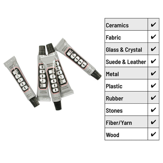E6000 Industrial Strength Adhesive 5.3ml (.18oz)