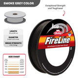 Fil de perlage Fireline de fumée de 4 lb 50 m