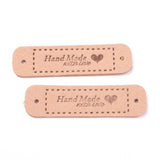 Sew-On Labels 55x15mm "Handmade with Love" 10/pk