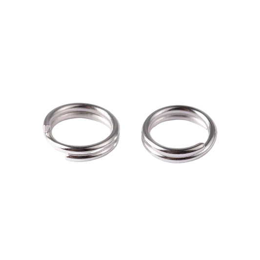 Split Rings 6mm Silver 20g
