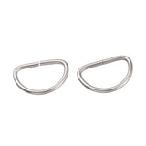 D-Rings 1" Stainless Steel 10/pk