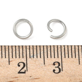 Jump Rings 6mm Round 20g Stainless Steel 100/pk