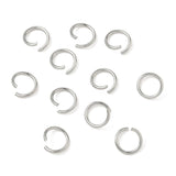Jump Rings 8mm Round 18g Stainless Steel 100/pk