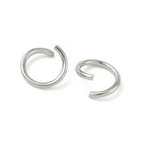 Jump Rings 8mm Round 18g Stainless Steel 100/pk