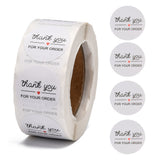 Sticker Labels 1" Thank You For Your Order 500/Roll
