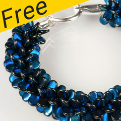 Kumihimo Braided Bracelet Project - Using Preciosa Pip Beads