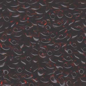 4x7mm Long Magatama Perles Topaze Sombre Transparente 8.5g
