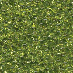 Magatama Beads #14 Silver Lined Chartreuse 23g