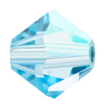 Toupie Aqua AB Preciosa de 4 mm chacune