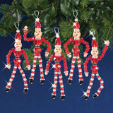 Ornament Kit - Santa's Elves - Makes 5