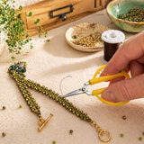 Mini Scissors with Attached Safety Cap