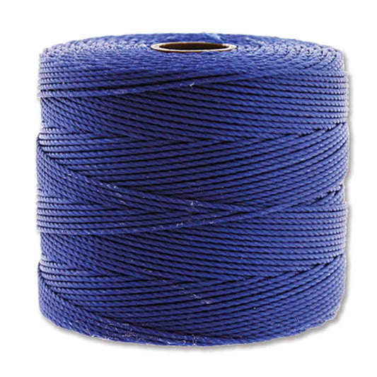 S-Lon Fine Bead Cord .4mm Capri Blue 118yd Bobine
