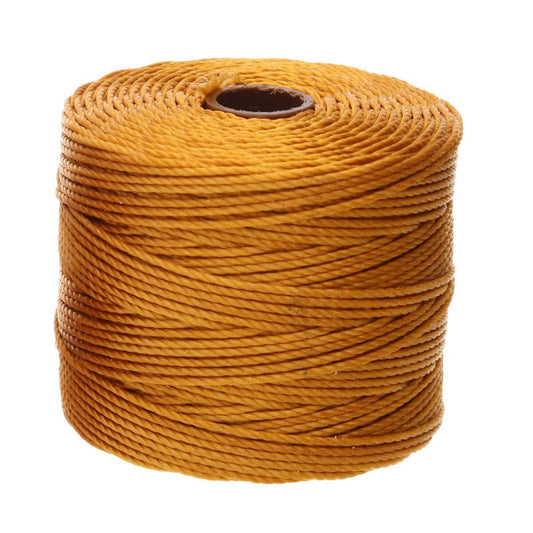 S-Lon Bead Cord .5mm Or 77yd Bobine