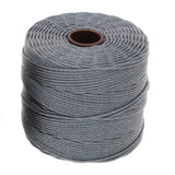 S-Lon Bead Cord .5mm Gunmetal 77yd Bobine