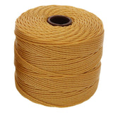 S-Lon Bead Cord .5mm Marigold 77yd Bobine