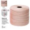 S-Lon Perle Cordon .5mm Bobine Naturelle 77yd