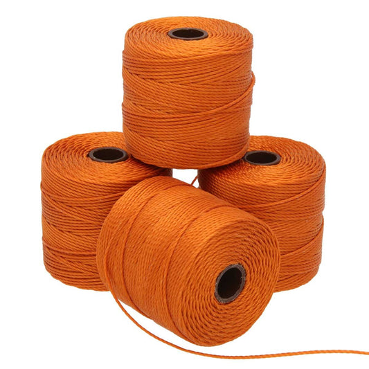 S-Lon Bead Cord .5mm Rouille 77yd Bobine