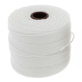 S-Lon Bead Cord .5mm Blanc 77yd Bobine