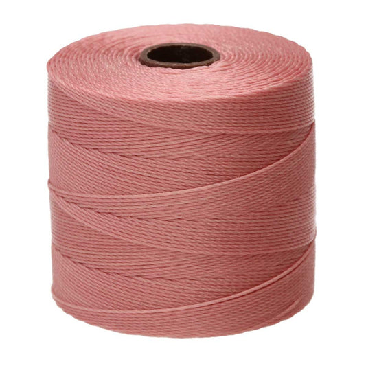 S-Lon Micro Perle Cordon .12mm Rose 262yd Bobine