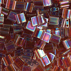 Tila Beads #0257 Dark Amber AB 5.2g