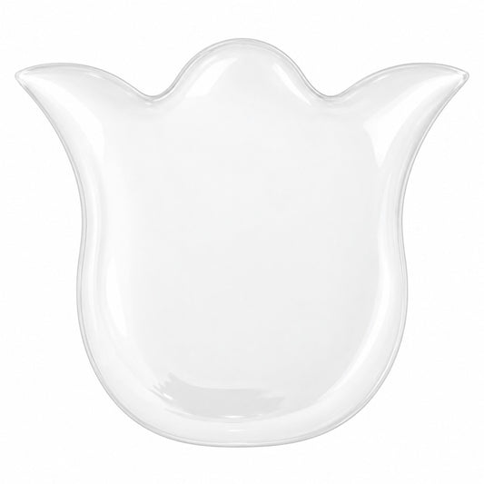 Epoxy Sticker Clear Tulip 1" 10/pk