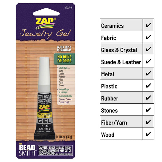 Zap Jewelry Gel 3g (0.10oz)