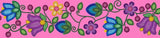 Printed Ribbon 2" Bloom Uplift Pink 20yd Spool