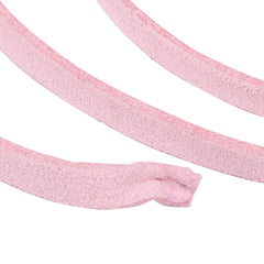 5mm Faux Suede Lace Pink 5m