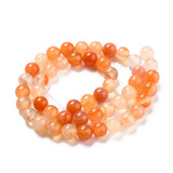 Perles de cornaline de 8 mm (naturelles/teintes) brin de 15 à 16 po
