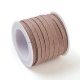 Faux Suede 5mm Lace 5m Camel