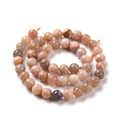 10mm Sunstone (Natural) Beads 15-16" Strand