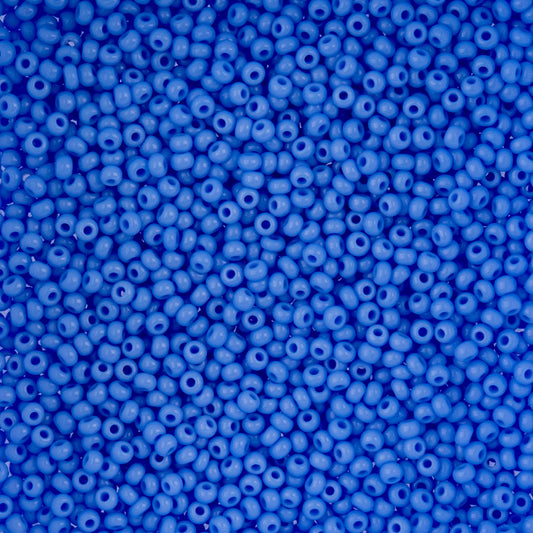 10/0 Czech Seed Beads #232 Opaque Pale Blue 22g