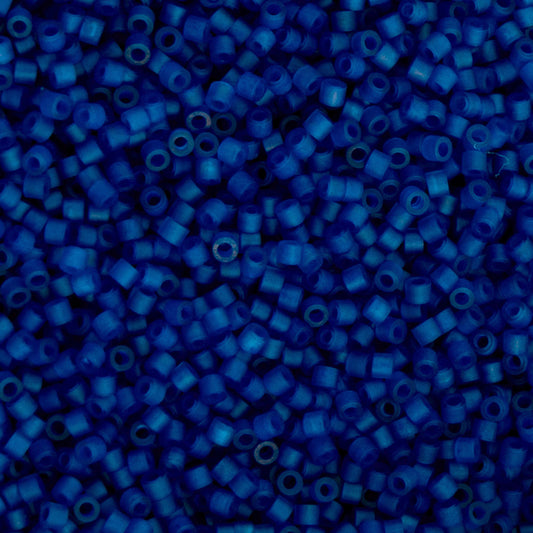 11/0 Cylin Beads #1207 Transparent Cobalt Blue 25g Bag