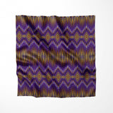 Fire Feather Purple 100% Cotton - Price Per Half Yard