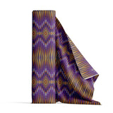 Fire Feather Purple 100% Cotton - Price Per Half Yard