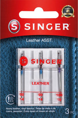 Singer Universal Machine Needles for Leather 3/pk