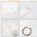 Jewelry Display Cards "Handmade with Love" 50/pk