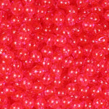Round Plastic Beads 6mm Hot Pink Approx 1000/pk